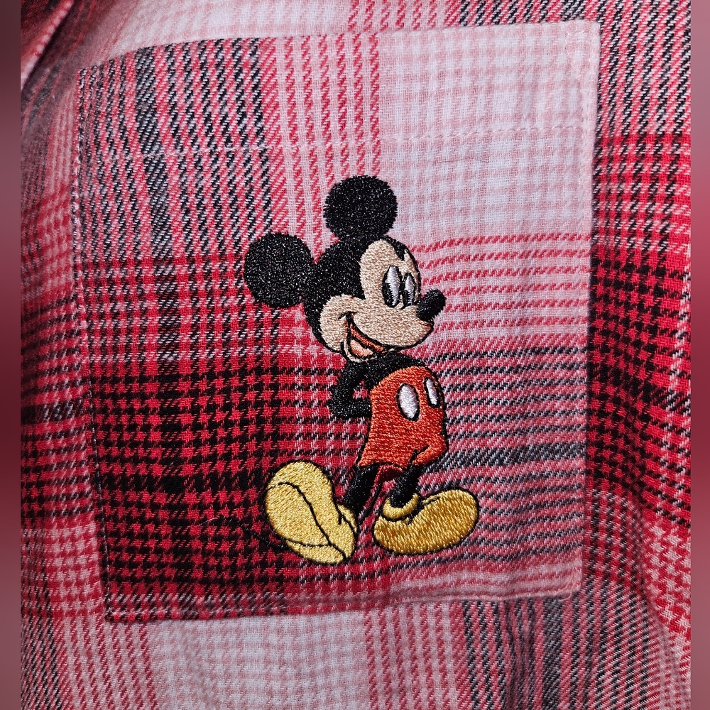 Host Picknwt Mickey Mouse Button Up - image 5